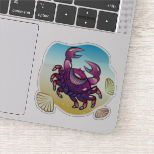 Sand Crab Aufkleber