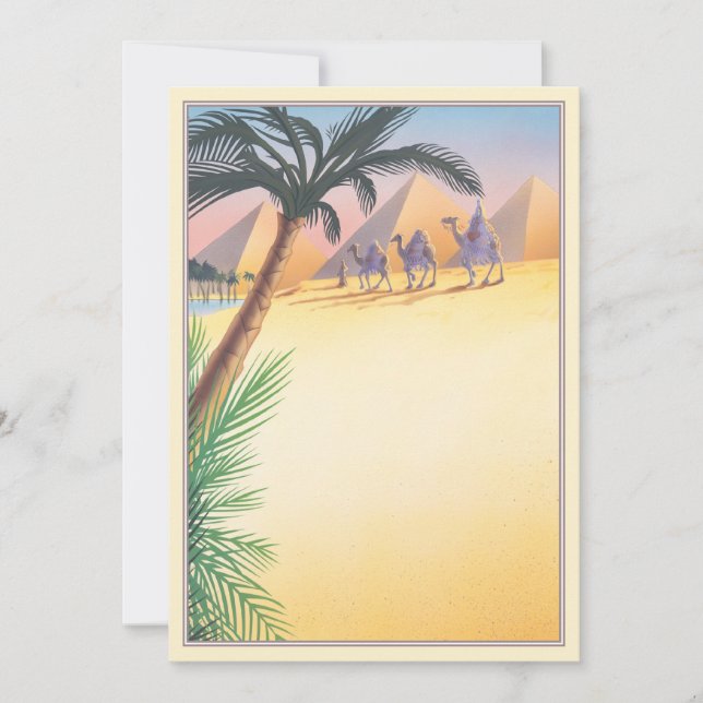 Sand der Wüste © Mitteilungskarte (Vorderseite)