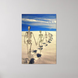 Sand der Zeit Leinwanddruck