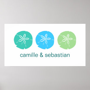 Sand-Dollar-Banner Poster