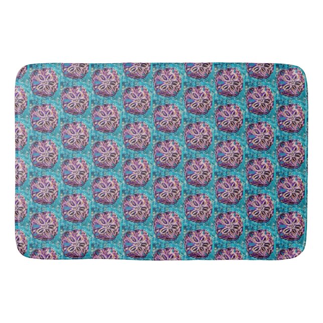 Sand Dollar Bath Mat Badematte (Vorderseite)