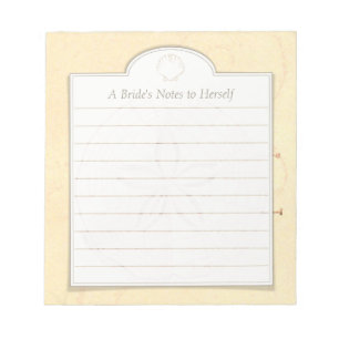 Sand Dollar Beach Art Custom Idea Notepad Notizblock