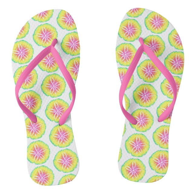 Sand Dollar Flip Flops (Fußbett)