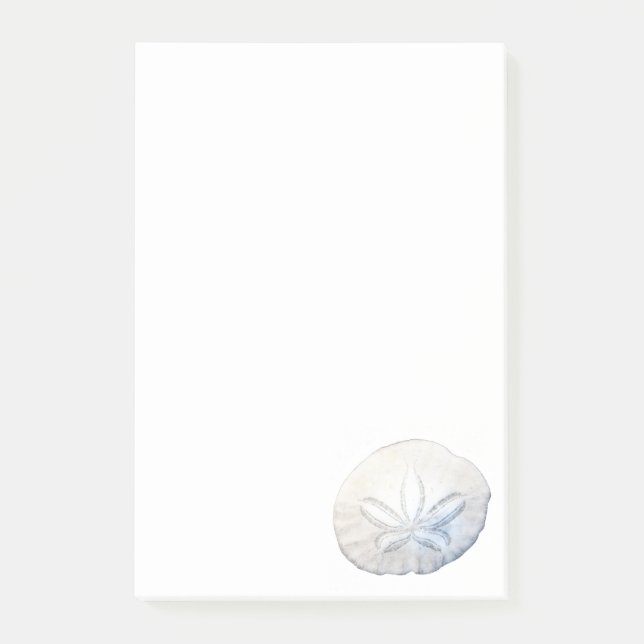 Sand Dollar Foto 4x6 Notes Stationierung Post-it Klebezettel (Vorderseite)