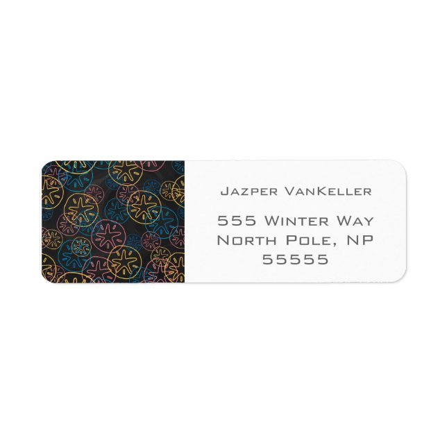 Sand Dollar Lines Red Yellow Blue (Vorne)