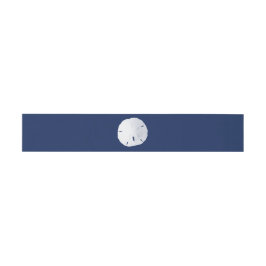 Sand Dollar Navy Blue Einladungsbanderole