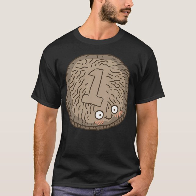 Sand Dollar Niedlich. T-Shirt (Vorderseite)