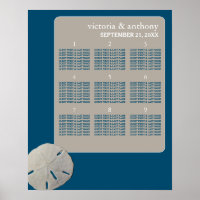Sand Dollar, Ocean Blue Beach Hochzeitsplan