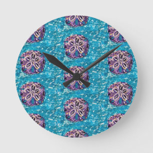 Sand Dollar Round Clock Runde Wanduhr