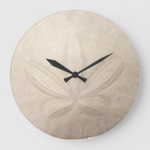 Sand-Dollar-runde Uhr