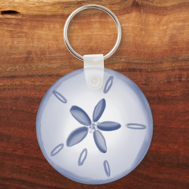 Sand-Dollar-Schlüsselanhänger Schlüsselanhänger (Vorderseite)