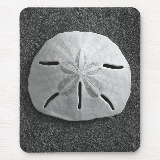 Sand Dollar Seashell Sand Beach Mousepad (Vorne)