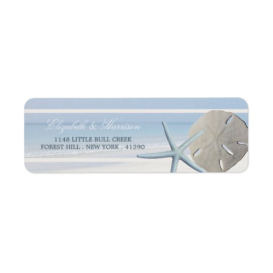 Sand-Dollar und Starfish-Strand-Hochzeit