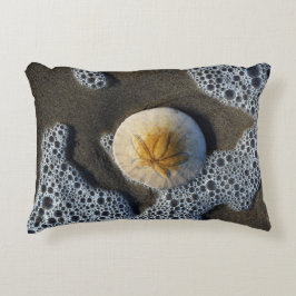 Sand Dollar und Surf Beach Foto Accent Kissen
