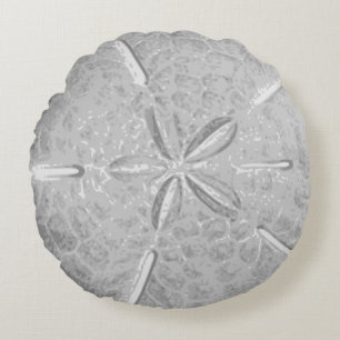 Sand-Dollar-Wurfs-Kissen Rundes Kissen