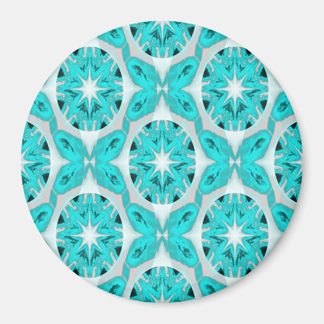 Sand Dollars und Schmetterlinge in unserem Meer... Magnet (Vorne)
