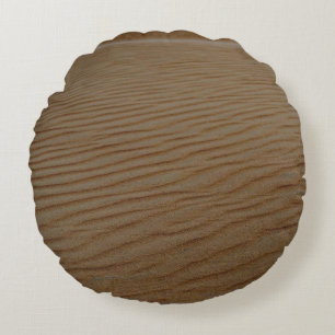 Sand Dune-Abstrakt von Shirley Taylor Rundes Kissen