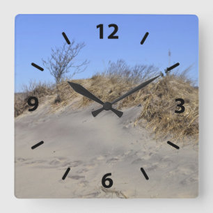 Sand Dune Beach Wall Uhr