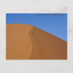 SAND DUNE NAMIBIA AFRIKA POSTKARTE