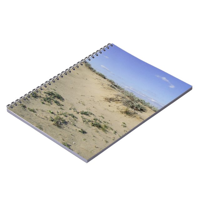 Sand Dunes Beach Notebook Notizblock (Linke Seite)