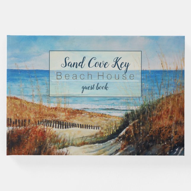 Sand Dunes Beach Vacation Gästebuch (Vorderseite)