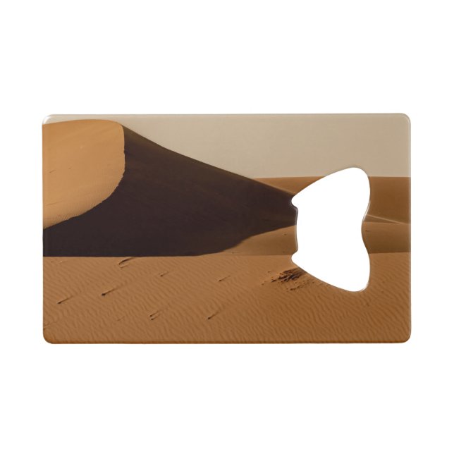 Sand Dunes Wüste Landschaft Geldbeutel Flaschenöffner (Vorderseite (Horizontal))