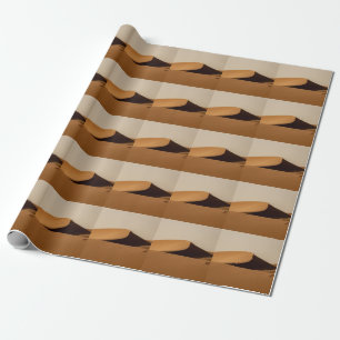 Sand Dunes Wüste Landschaft Geschenkpapier
