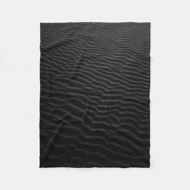 Sand Fleecedecke (Vorderseite)