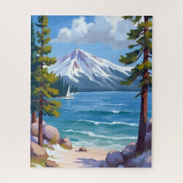 Sand Harbor Beach Lake Tahoe Malerei