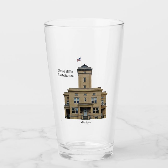 Sand Hills Lighthouse Glas (Vorderseite)