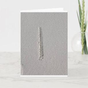 Sand Holiday Card Feiertagskarte