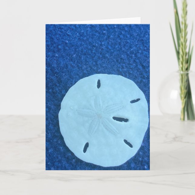 Sand Holiday Card Feiertagskarte (Vorderseite)