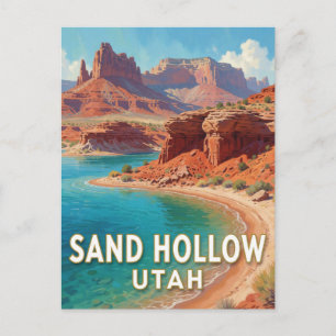 Sand Hollow State Park Postkarte