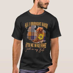 Sand in meinen Booten Country Music Liebhaber Gesc T-Shirt