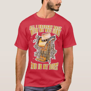 Sand in meinen Booten Country Music Liebhaber Texa T-Shirt