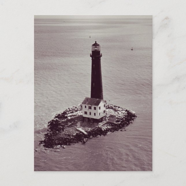 Sand Island Lighthouse Postkarte (Vorderseite)