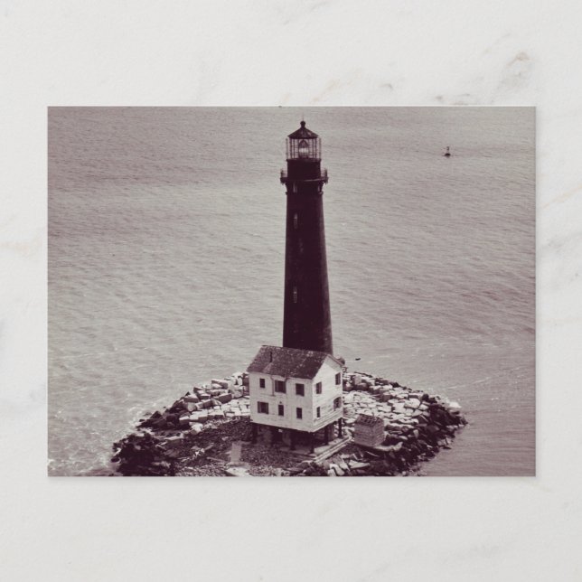 Sand Island Lighthouse Postkarte (Vorderseite)