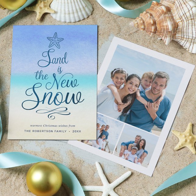 Sand ist das New Snow Coastal Weihnachten 3 Foto (Von Creator hochgeladen)