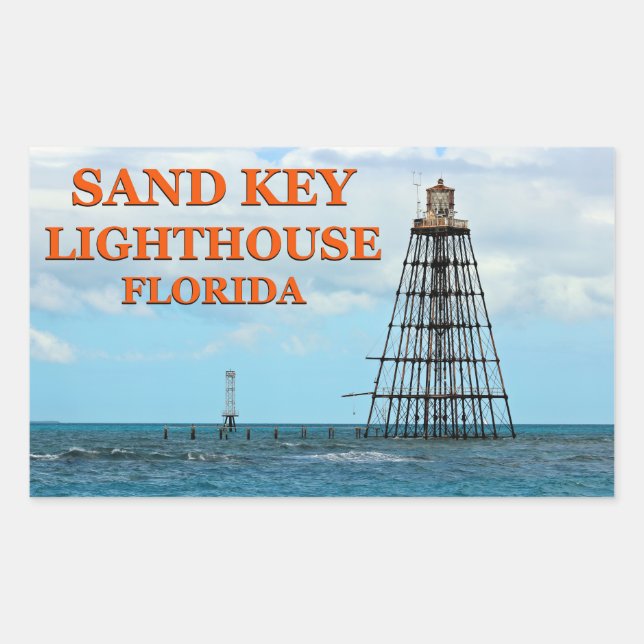 Sand Key Lighthouse, Stickers Floride (Devant)