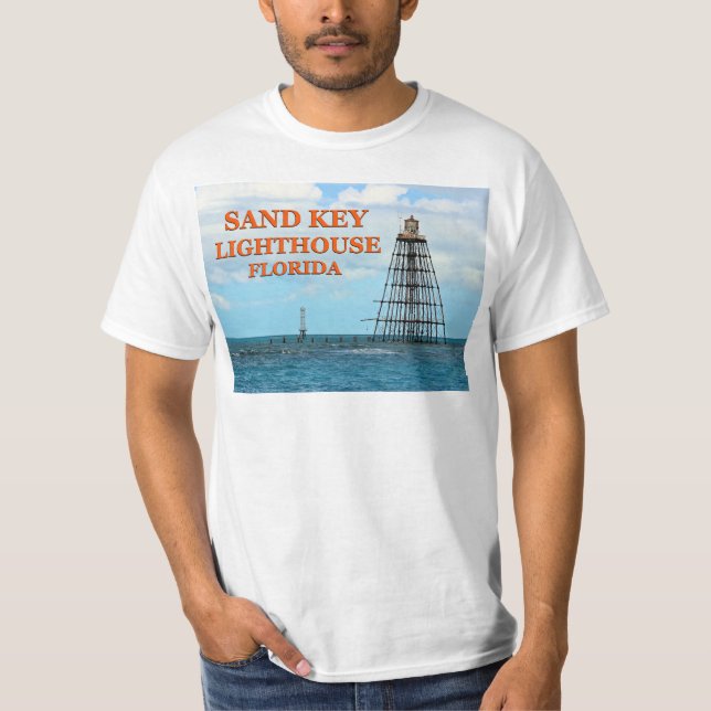 Sand Key Lighthouse, T - Shirt Florida (Vorderseite)
