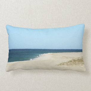 Sand, Meer und Himmel auf Cape Cod Lendenkissen