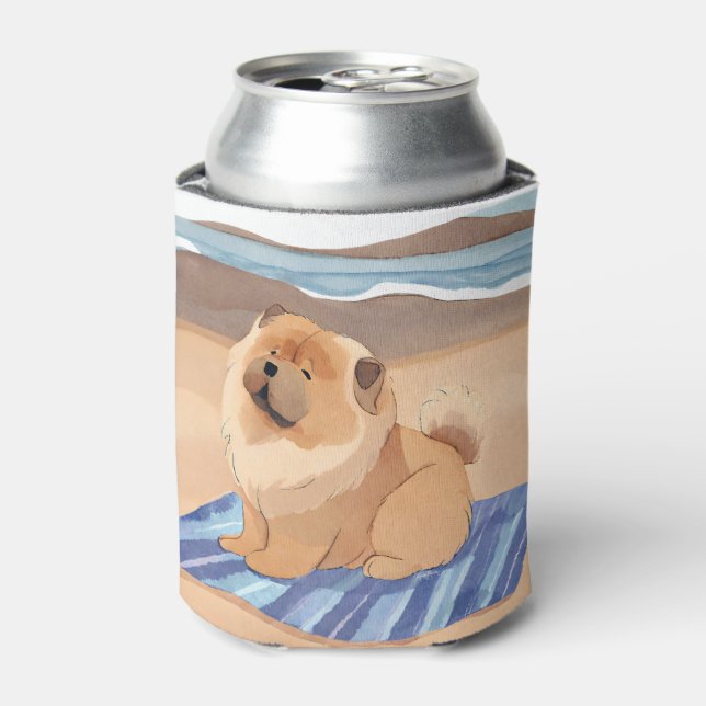 SAND N' SEE Chow Chow Hund Dosenkühler (Kanne Vorderseite)