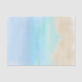 Sand, Ocean und Sky Beach Seidenpapier