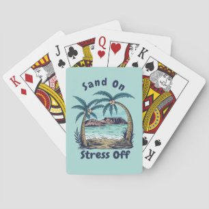 Sand-On, Stress-Off Spielkarten