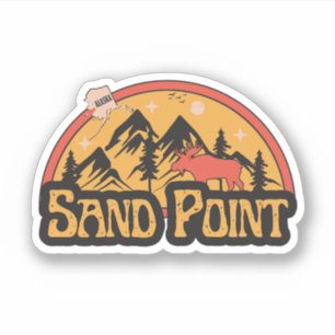 Sand Point, Autocollant Alaska