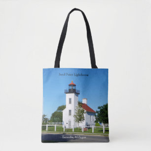 Sand Point Lighthouse auf der ganzen Tasche