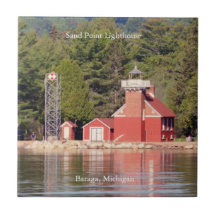 Sand Point Lighthouse Baraga Fliesen