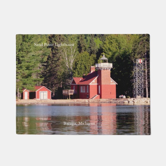 Sand Point Lighthouse Baraga Türmatte (Vorderseite)