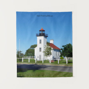 Sand Point Lighthouse Wandteppiche