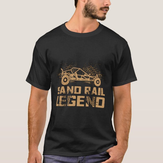 Sand Rail Legend für ein Sand Rail Racing T-Shirt (Vorderseite)
